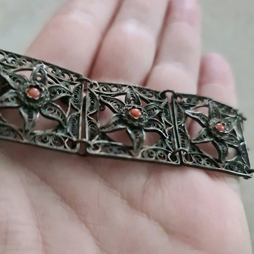 Antique bracelet used, possibly from Ioannina, circa 1930