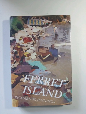 Ferret Island book in English new with hardcover