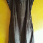 Suede brown dress medium new