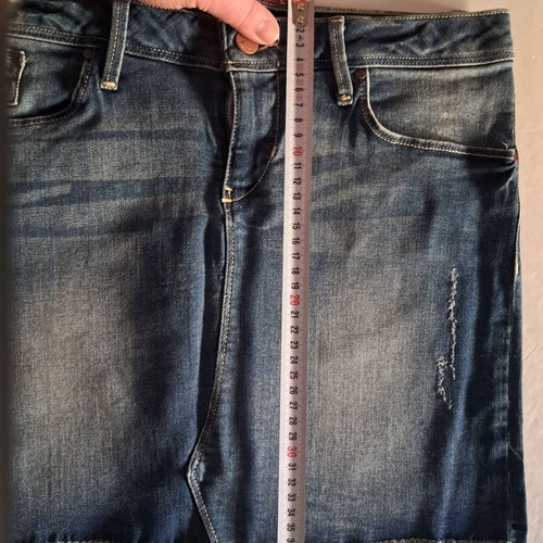 Collin's denim short skirt, size 38, blue