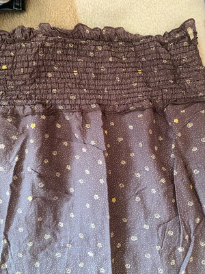 Summer dress like new, size M, beige and brown