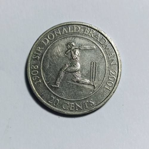 Australia 20 cents 2001 like new