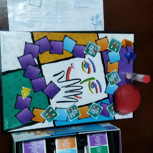 Taboo adult board game used