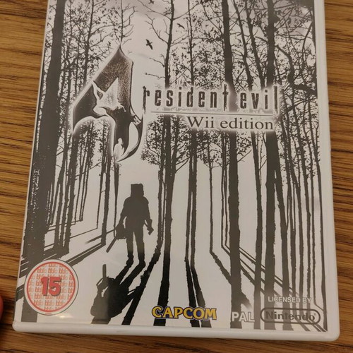 Resident Evil 4 Wii Edition like new