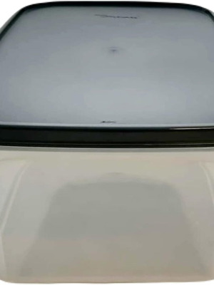 Tupperware Modular Rectangle 4.3L with Black Lid new
