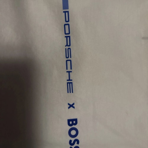 Hugo Boss Porsche T-shirt like new, cotton, size XL, white and blue