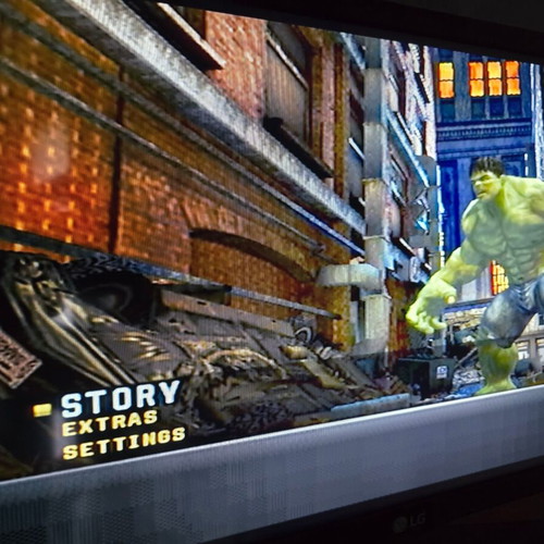 The Incredible Hulk PS2 game