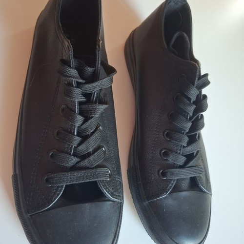 Primark Black Sneakers New, Size 41, Artificial Leather
