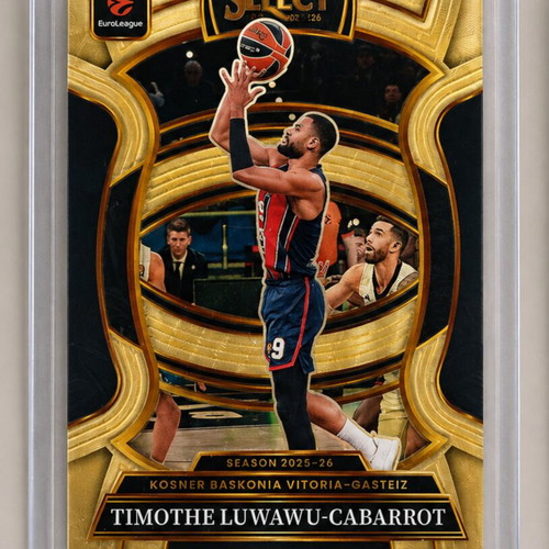 Timothe Luwawu-Cabarrot Gold Vinyl 25-26 Euroleague Select κάρτα 1/1