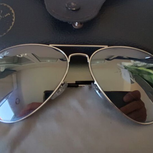 Ray Ban sunglasses new, silver and gray