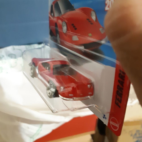 Ferrari model cars 1/64 scale new pack with Daytona SP3 2021 and Dino 206 GT 1967