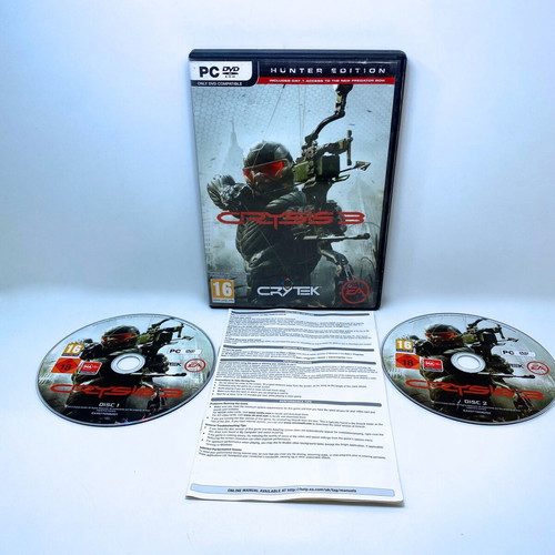 Crysis 3 PC game used, complete in box with manual