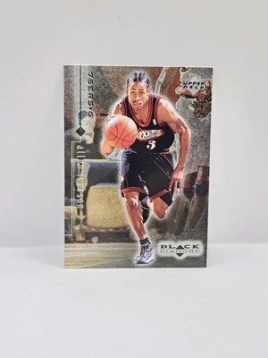 Κάρτα Upper Deck Allen Iverson Black Diamond σαν καινούργιο