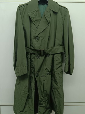 American military trench coat collectible, new condition