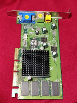 Κάρτα γραφικών NVIDIA GeForce4 MX440 μεταχειρισμένη, 64MB, διεπαφή AGP