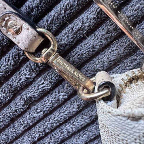 Michael Kors Jet Set Travel wallet used, vanille