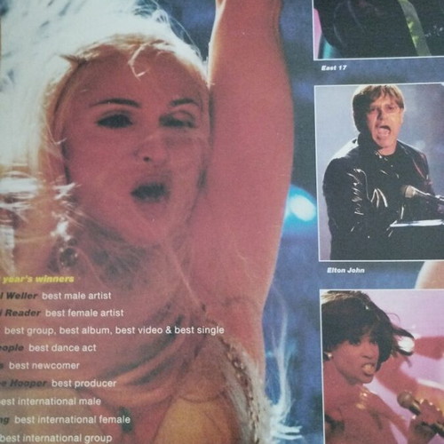 Περιοδικό Brit Awards 96 μεταχειρισμένο με φθορά στη ράχη και άκρες