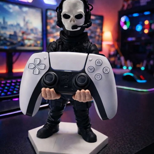 Skull Guardian PS5 Controller Holder custom 3D printed