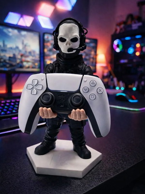 Skull Guardian PS5 Controller Holder custom 3D printed