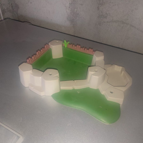 Playmobil base used, with defects