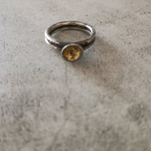 Silver ring used