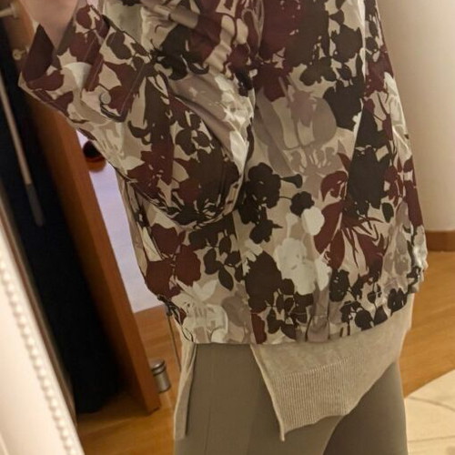 Zara jacket new, size M, beige and brown