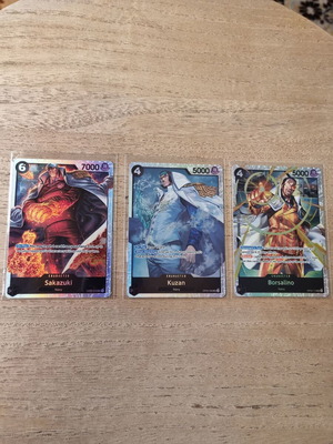 One Piece Admiral Pack like new, One Piece TCG