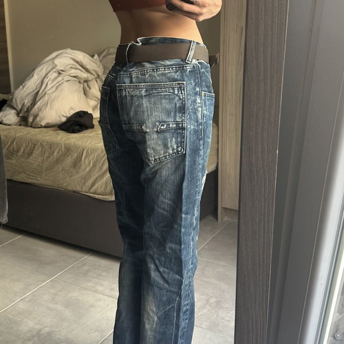 Low Rise Blue Denim Jeans Like New