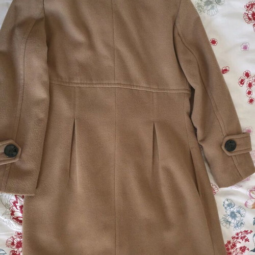 Wool camel coat women's IBIS Pret-a-Porter like new, size 2