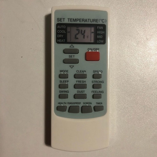 Allimity YKR-H006E YKR-H002E remote control new for MundoClima AUX Fanworld