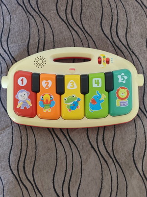 Fisher Price Educational Piano used with Lights and Sounds