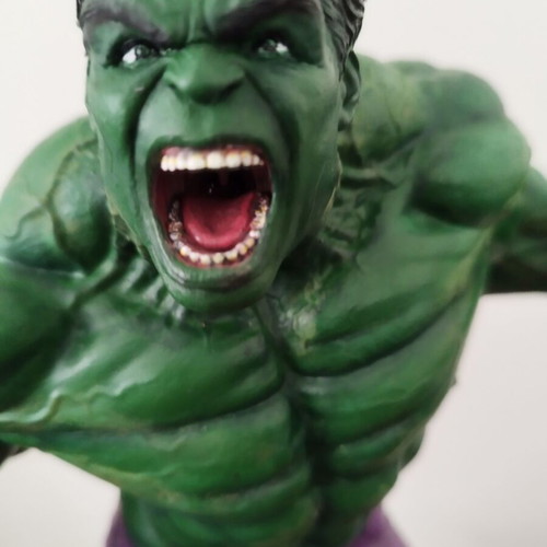 Hulk statue 3D printed 41cm handpainted, new