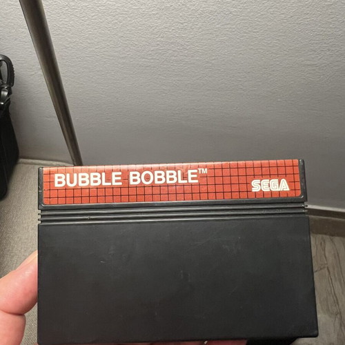 Bubble Bobble Sega Master System game used