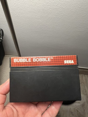 Bubble Bobble Sega Master System game used