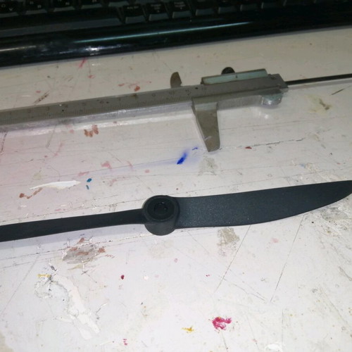 Aeromodelling propeller 180mm new