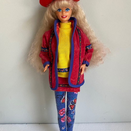 Mattel Barbie doll United Colors of Benetton 1990 used