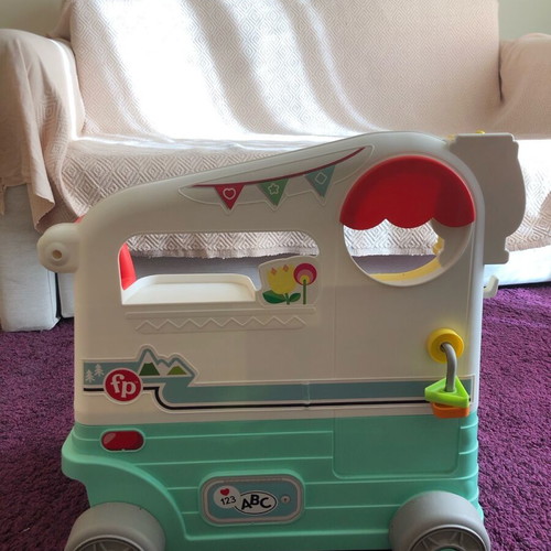 Fisher Price Εκπαιδευτικό Τροχόσπιτο 3 σε 1 Smart Stages με Μουσική σαν καινούργιο για 9+ μηνών