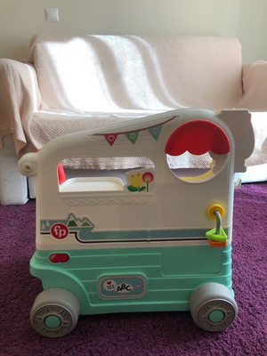 Fisher Price Εκπαιδευτικό Τροχόσπιτο 3 σε 1 Smart Stages με Μουσική σαν καινούργιο για 9+ μηνών