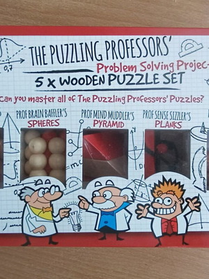 Wooden puzzles new set of 5
