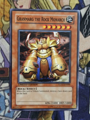Yu-Gi-Oh! Granmarg the Rock Monarch κάρτα Effect Monster