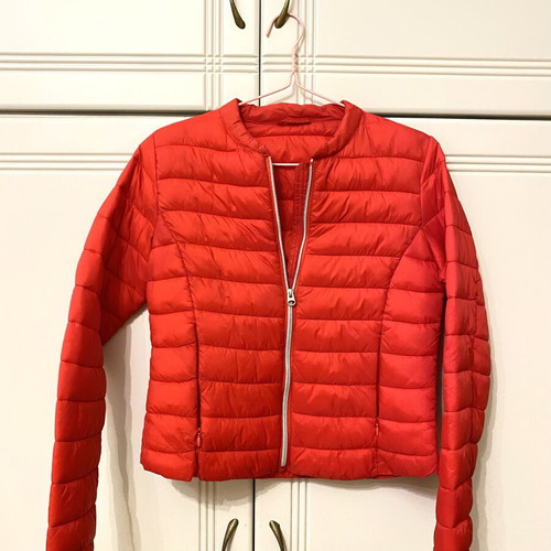 Tally Weijl red lightweight jacket size S like new