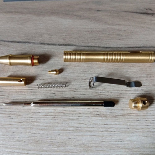 Vintage brass pen used heavy-duty type