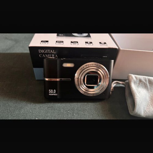 Digital camera with accessories