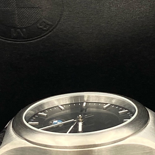 BMW Black Silver Watch - 32mm Ladies by Tourneau Swiss