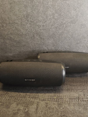 Blitzwolf Σετ 2 Ασύρματα Ηχεία Bluetooth μεταχειρισμένα, φορητά με TWS και USB