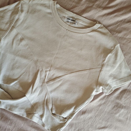 Crop top white size M like new
