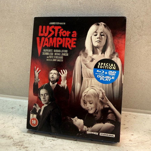 Lust for a Vampire Blu-ray and DVD like new with English subtitles