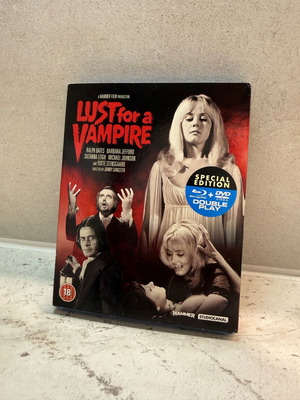 Lust for a Vampire Blu-ray and DVD like new with English subtitles