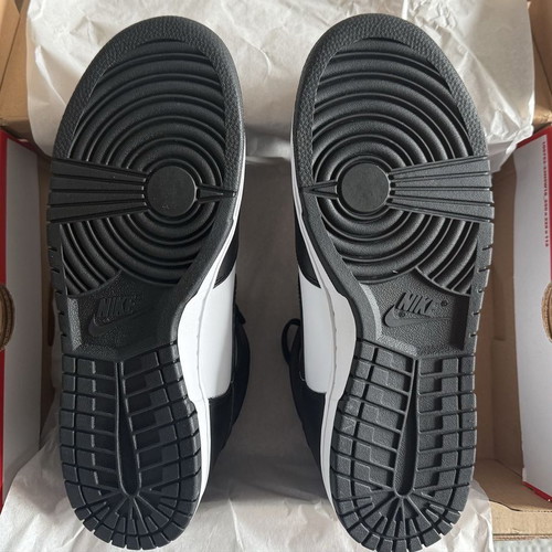 Nike Dunk High Retro new sports shoes, black and white