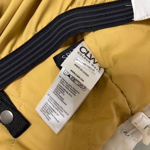 Colour Wear ski jacket like new, white, size M